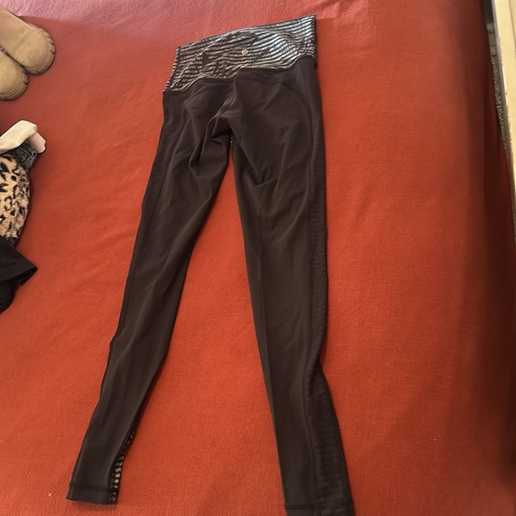 LULULEMON Palm grey/black legging - Picture 4 of 5